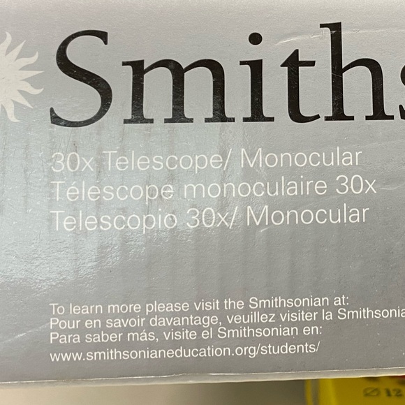 Smithsonian Stem 30x Telescope / Monocular - Picture 2 of 2